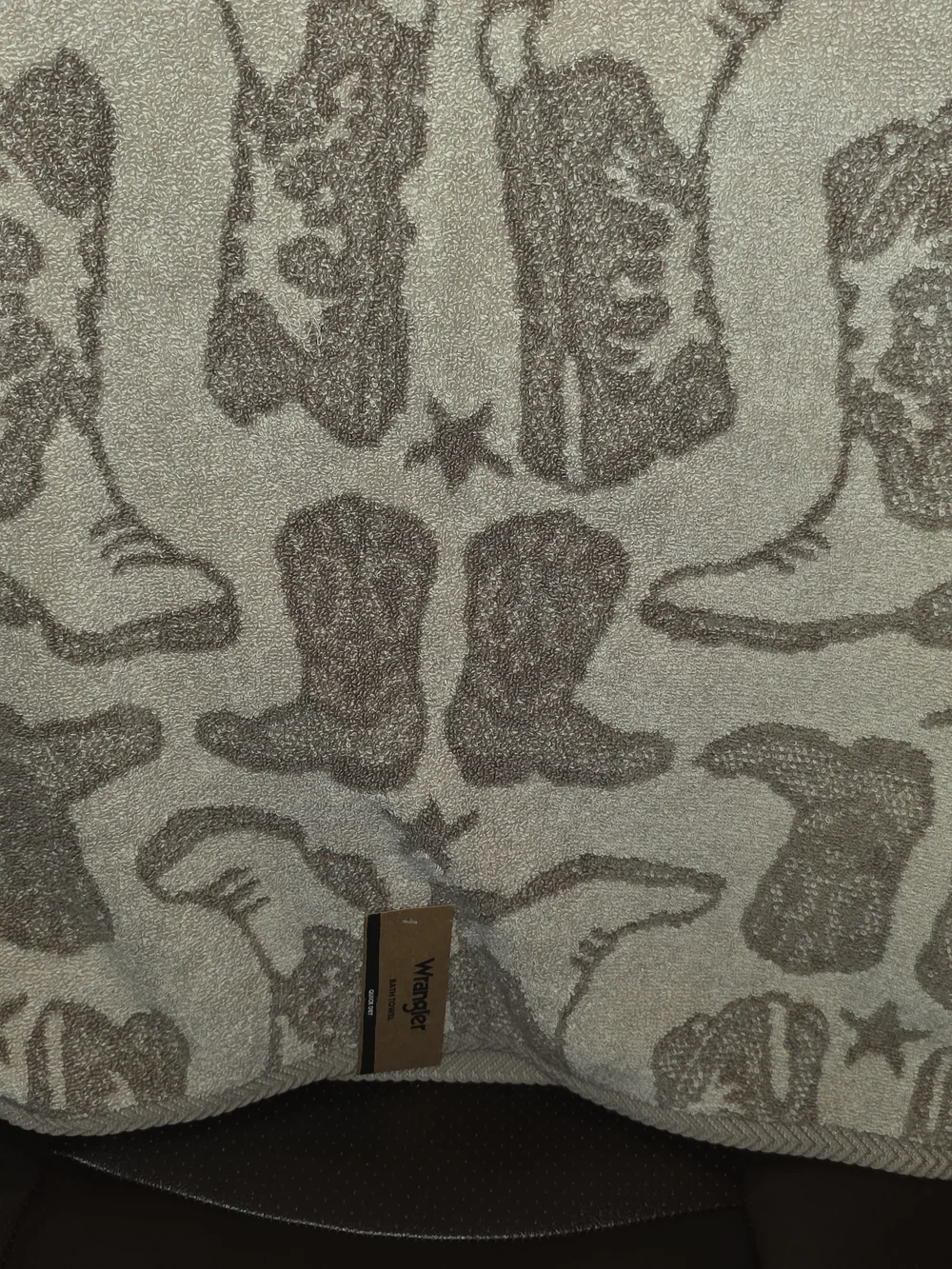 Wrangler Quick Dry Bath Towel - Neutral Pattern